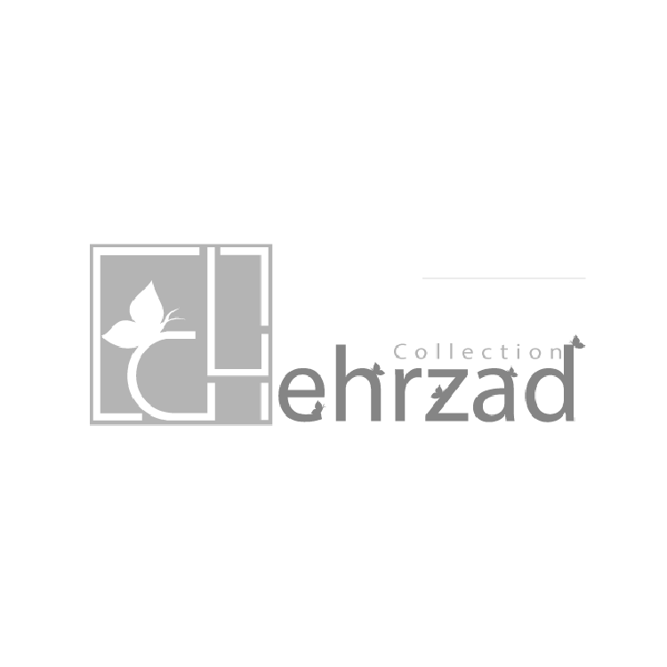 لوگوی چهرزاد سیاهوسفید