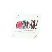کارت ویزیت لمینت برجسته 60 * 60 میلیمتر